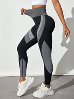 Seamless High-Waist Yoga Leggings – Tummy Control & Butt-Lifting♀️