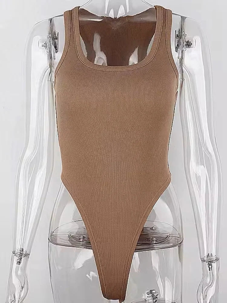 Sleeveless Off-Shoulder Bodysuit – Hot Summer Bodycon 🌟