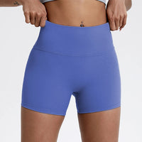 Hearuisavy Running Sports Shorts 🩳 High-Waist Compression Yoga Shorts