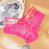 Lace Low-Rise G-String Panties – Sexy Cross Strap 🌙