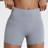 Hearuisavy Running Sports Shorts 🩳 High-Waist Compression Yoga Shorts