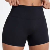 Hearuisavy Running Sports Shorts 🩳 High-Waist Compression Yoga Shorts
