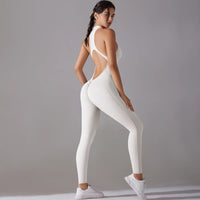 Tummy Control & Butt-Lifting Sports Bodysuit – Yoga & Gym 🌟