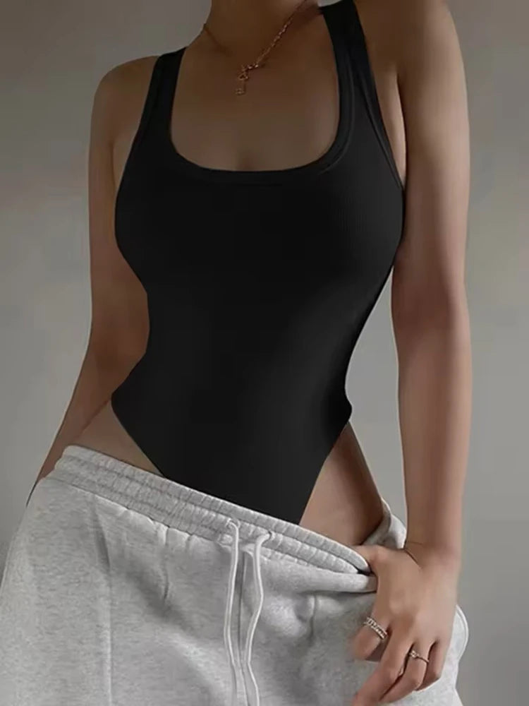 Sleeveless Off-Shoulder Bodysuit – Hot Summer Bodycon 🌟