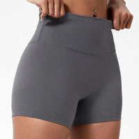 Hearuisavy Running Sports Shorts 🩳 High-Waist Compression Yoga Shorts