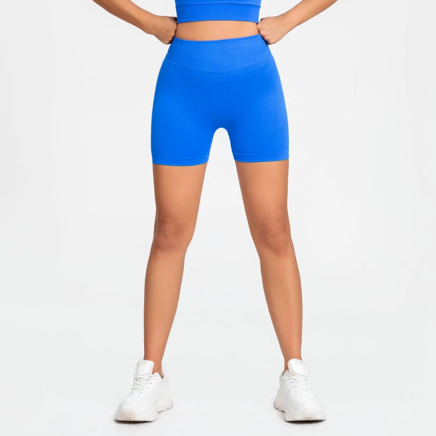 NCLAGEN Impact Shorts 4.5" 🖤 Seamless Scrunch Butt Biker Shorts | Move With Power