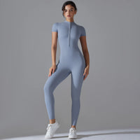 Breathable Quick-Dry Sports Bodysuit – Yoga & Gym 🌟