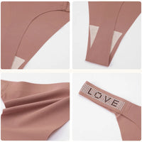 All Of Me 7-Piece Leopard Print G-String Set 🐆 Sexy Low-Waist Panties