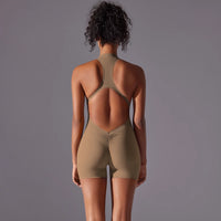 Push-Up Sports Bodysuit – Breathable Quick-Dry Yoga & Gym 🌟