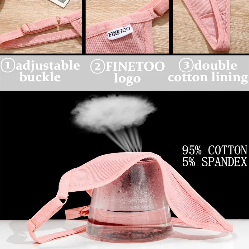 3-Pack Adjustable Cotton Thongs – Low-Waist & Seamless🌸